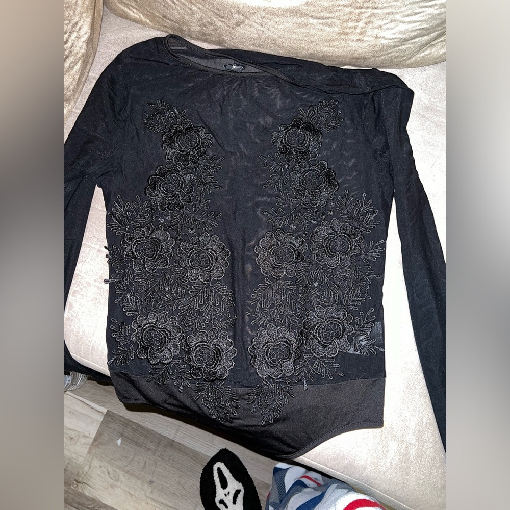 Fashion nova mesh bodysuit